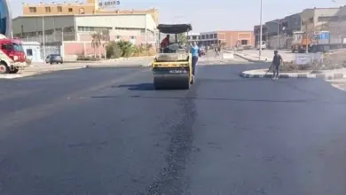 صورة الإسكان: استكمال مشروعات تطوير الطرق بالمناطق الصناعية والسكنية بمدينة العبور