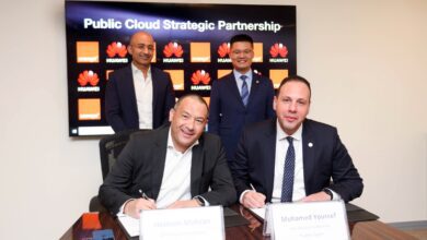 صورة لأول مرة في مصر  “اورنچ” تبرم شراكة استراتيجية مع “هواوي” لإطلاق خدمات Huawei Cloud السحابية