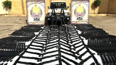 صورة قوات حرس الحدود تنجح فى ضبط كمية كبيرة من الأسلحة والذخائر قبل تهريبها