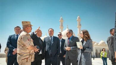 صورة رئيس وزراء بيلاروسيا يزور العاصمة الإدارية ويثني على جهود مصر في المشروعات الكبرى