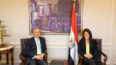 صورة وزيرة التعاون الدولي تلتقي السفير الكوري لدى مصر لبحث مواصلة تطوير العلاقات الاقتصادية المشتركة