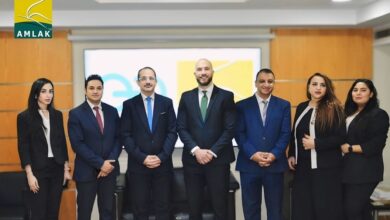 صورة أملاك للتمويل – مصر توقع عقد تمويل بقيمة 200 مليون جنيه مع إي چي بنك – البنك المصري الخليجي