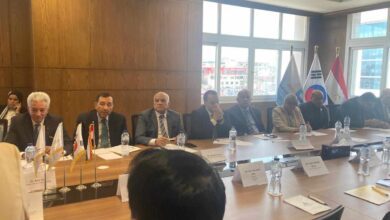 صورة “اتحاد الغرف”يلتقى وفد كوري لتنمية المنطقة الصناعية الجنوبية بمصر