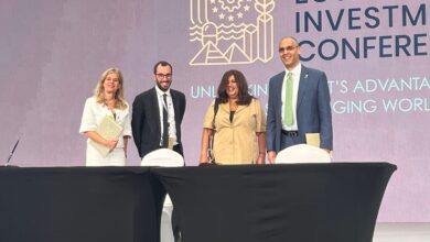 صورة البنك التجاري الدولي-مصر CIB وSACE يوقعان مذكرة تفاهم لتعزيز فرص التعاون المُشترك بين مصر وإيطاليا في إطار مُبادرة “بيانو ماتي”