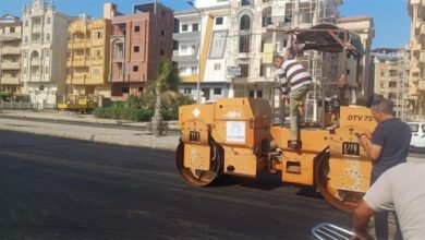 صورة الإسكان: 74 مليون جنيه تكلفة إعادة تأهيل مرافق وطرق المنطقة الصناعية بدمياط الجديدة