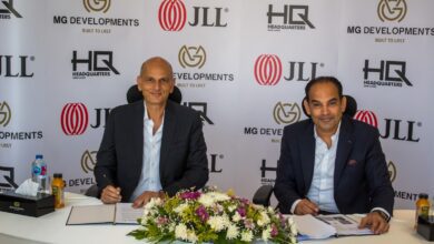 صورة مجموعة «MG DEVELOPMENTS» توقع اتفاقية مع «جيه إل إل» لتقديم خدمات التأجير وإدارة الأصول لمشروع «HQ»