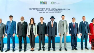 صورة “المشاط” : نعمل على تعزيز النمو الشامل من خلال دفع الشراكات مع أعضاء بنك التنمية الجديد