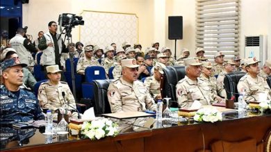 صورة وزير الدفاع يشهد المرحلة الرئيسية لمشروع مراكز القيادة التعبوي بالمنطقة الجنوبية العسكرية