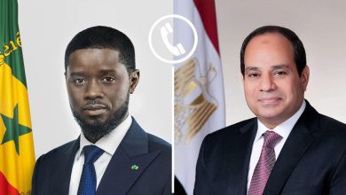صورة الرئيس السيسي يتلقى اتصالًا هاتفيًا من نظيره السنغالي ويؤكدان حرصهما على تعزيز العلاقات بين الجانبين