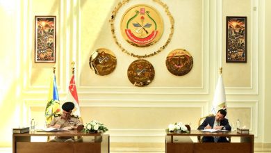 صورة الأكاديمية العسكرية للدراسات العليا والإستراتيجية توقع بروتوكول تعاون مع وزارة الشباب والرياضة