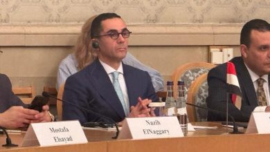 صورة الخطيب يشارك في اجتماع موسع لرؤساء كبرى الشركات والمجموعات الروسية