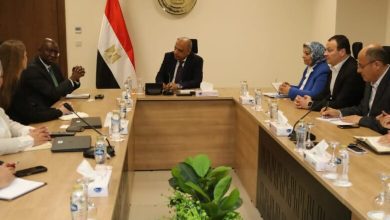 صورة وزير الكهرباء يبحث تعزيز التعاون المشترك مع مؤسسة التمويل الدولية في مجالات الطاقة المتجددة