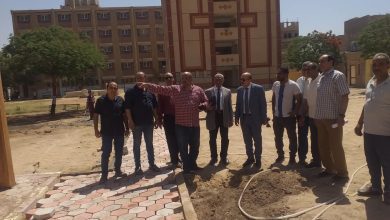 صورة “مؤسسة الجمل للتنمية تدعم النشاط الصيفي بمدرسة جرجا بتطوير شامل للملعب”