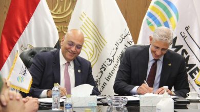 صورة جهاز تنمية المشروعات يوقع عقدا مع البنك العربي الأفريقي الدولي بقيمة 150 مليون جنيه