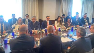 صورة وزير الاستثمار  يستعرض مع رؤساء غرف التجارة العربية بألمانيا فرص ومقومات الاستثمار في مصر