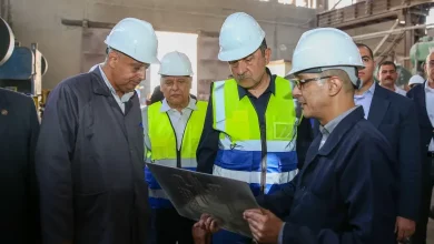 صورة وزير قطاع الأعمال يوجه بتطوير الوحدات الإنتاجية بمصانع النحاس المصرية بالتبين