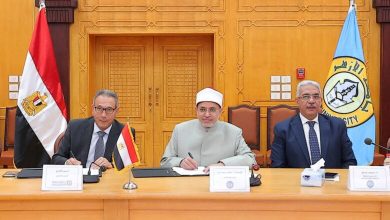 صورة البنك الأهلي المصري يوقع بروتوكول تعاون جديد مع جامعة الأزهر