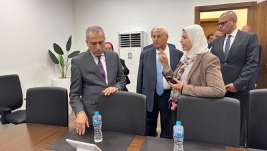 صورة رئيس البنك الزراعي المصري يتفقد الأعمال النهائية بمقر البنك بالعاصمة الإدارية تمهيداً لافتتاحه قريباً