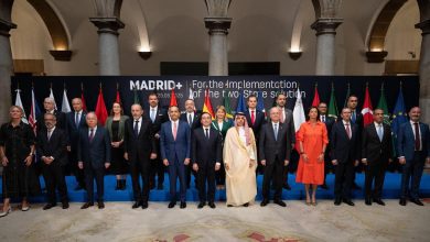 صورة وزير الخارجية والهجرة يشارك في الاجتماع الوزاري الموسع لمجموعة مدريد بشأن القضية الفلسطينية