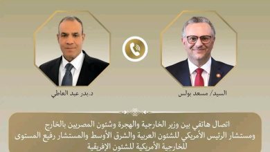 صورة وزير الخارجية يبحث مع مستشار الرئيس الأمريكي للشئون العربية العلاقات الثنائية المصرية-الأمريكية