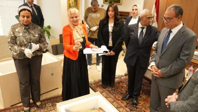 صورة وزير الخارجية والهجرة يشارك في إجراءات لجنة تسلم الأثار المشكلة من وزارة الخارجية ووزارة السياحة والأثار