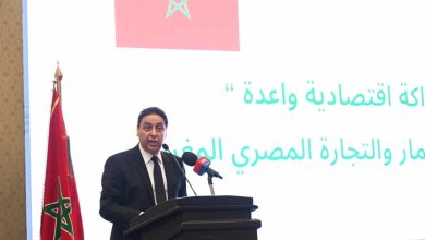 صورة وزير التجارة المغربي: المغرب جاد في بناء شراكات اقتصادية متكاملة مع مصر