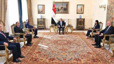 صورة الرئيس السيسي يبحث تعزيز العلاقات بين مصر والبنك الأفريقي للتنمية