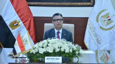 صورة وزير التموين : اختيار اسم Care On ليكون العلامة التجارية الجديدة للمنافذ الاستهلاكية التابعة .
