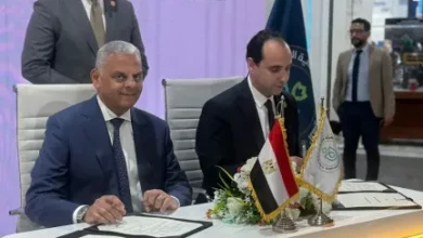 صورة توقيع مذكرة تفاهم بين الرعاية الصحية واتحاد التأمين  لتعزيز الشمول المالي والتأمين الصحى