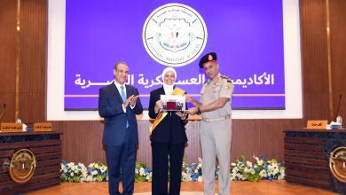 صورة الأكاديمية العسكرية  تنظم مراسم تخريج الدورة التدريبية رقم ( 8 ) للدفعة ( 57 ) ملحقين دبلوماسيين