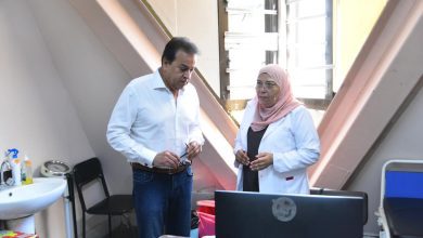 صورة وزير الصحة يتفقد المركز الصحي الحضري بصقر قريش ويوجه بمراجعة التشطيبات النهائية غير الطبية