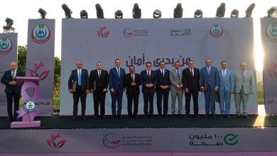 صورة وزير الصحة: المبادرات الرئاسية ساهمت بقوة في تقليل معدلات الإصابة بالأورام السرطانية