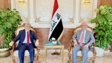 صورة سفير العراق في القاهرة يستقبل سفير تشيلي