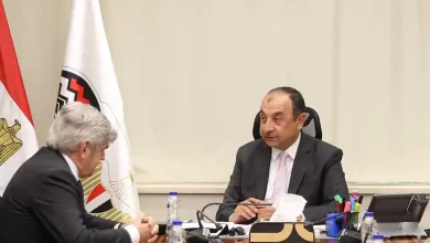 صورة وزير قطاع الأعمال يبحث مع «ماير تكنيمونت» الإيطالية تطورات مشروع حامض النيتريك ونترات الأمونيوم