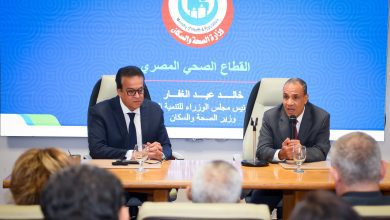 صورة وزير الخارجية والهجرة يستقبل نائب رئيس مجلس الوزراء وزير الصحة والسكان