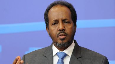 صورة الرئيس الصومالي يعرب عن تطلعه لزيارة الرئيس السيسي لبلاده في أقرب وقت