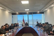 صورة وزير الكهرباء يجتمع بالنائب الأول لمدير عام المؤسسة الحكومية الروسية للطاقة الذرية “روسآتوم “