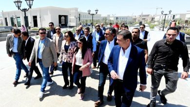 صورة وزراء الإسكان والتخطيط والتنمية المحلية والزراعة والتموين ومحافظ مطروح في جولة تفقدية بالمدينة التراثية بالعلمين الجديدة