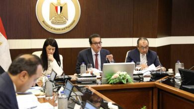 صورة وزير الصحة يشهد اجتماع مجلس الإدارة الـ 22 للهيئة المصرية للشراء الموحد