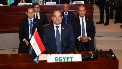 صورة السيسي يستعرض ما قامت به اللجنة التوجيهية لرؤساء دول وحكومات الوكالة الإنمائية للاتحاد الإفريقي – النيباد