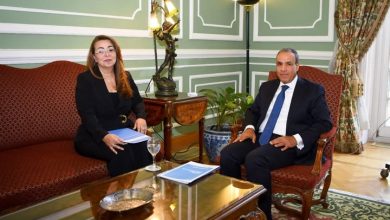 صورة وزير الخارجية يعرب عن تقديره للدور المحوري لـ”غادة والي” في تعزيز مكانة مكتب الأمم المتحدة المعني بالمخدرات