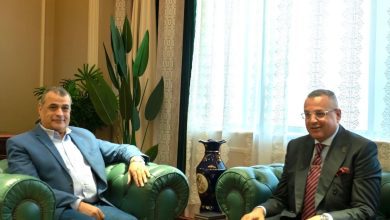 صورة وزير الدولة للإنتاج الحربي يستقبل محافظ جنوب سيناء لبحث سبل تعزيز التعاون المشترك