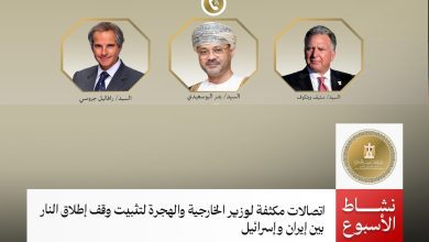 صورة نشاط وزير الخارجية والهجرة في أسبوع..لقاءات واتصالات مكثفة