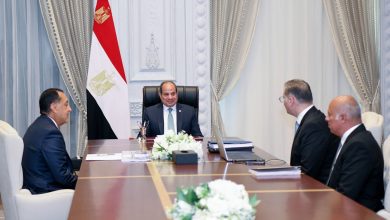 صورة االسيسي يؤكد ضرورة تهیئة البیئة الاستثماریة الجاذبة لرؤوس الأموال دعماً للإنتاج المحلي من البترول والغاز