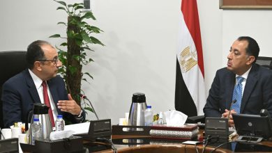 صورة رئيس الوزراء يتابع مع وزير قطاع الأعمال العام عدداً من ملفات العمل