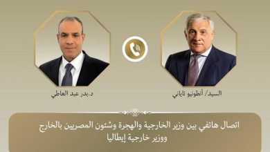 صورة وزير الخارجية يبحث هاتفياً مع نظيره الإيطالي التطورات في قطاع غزة