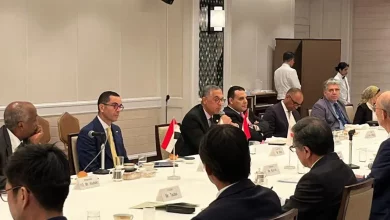 صورة وزير الاستثمار يشارك بإفطار عمل بمشاركة كبرى الشركات اليابانية