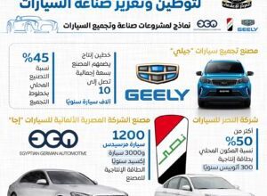 صورة بالإنفوجراف .. “مجلس الوزراء” يستعرض خطوات الدولة لتوطين وتعزيز صناعة السيارات
