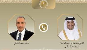 صورة وزير الخارجية يبحث هاتفياً مع نظيره القطري تطورات الأوضاع في قطاع غزة والجهود المصرية-القطرية للتوصل لوقف إطلاق النار