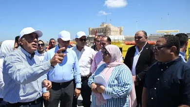 صورة رئيس الوزراء يتفقد أعمال مشروع تنفيذ الحواجز البحرية وحماية شواطئ الإسكندرية